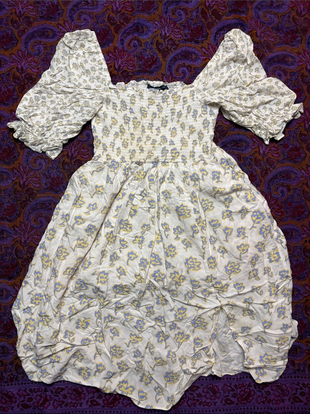 French Connection cottagecore dress
